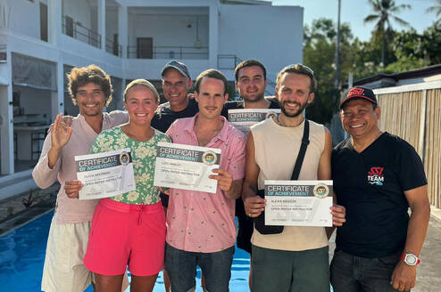 A photo of 5 successful ITC candidates 