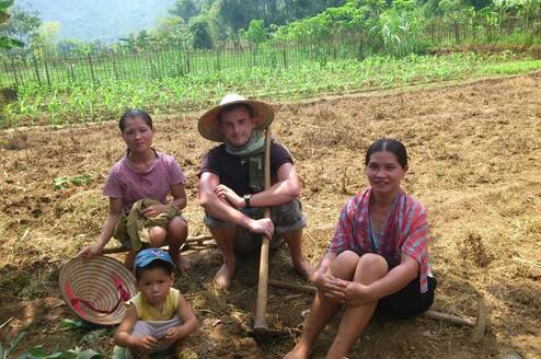 Volunteer in Vietnam organic farming