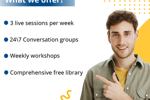 Boston English Center courses and programs – English classes, conversation practice, test preparation, and online lessons