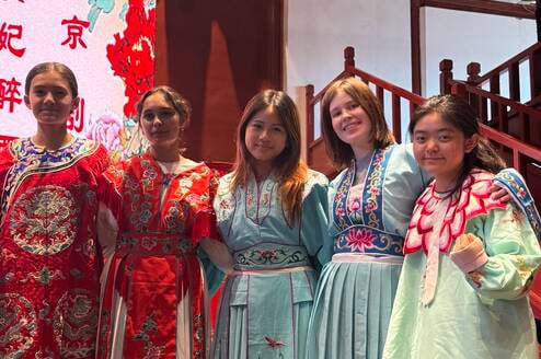 JADE Ambassadors at the Beijing Opera