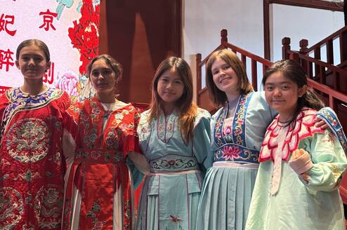 JADE Ambassadors at the Beijing Opera