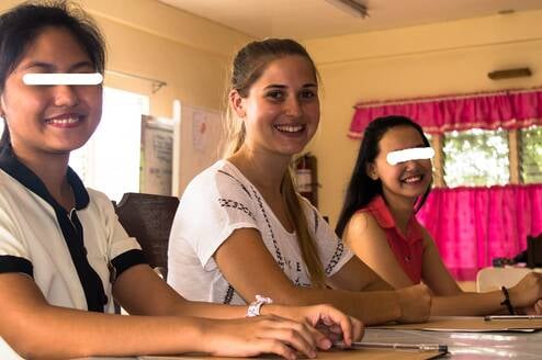 Volunteering in a Women Shelter