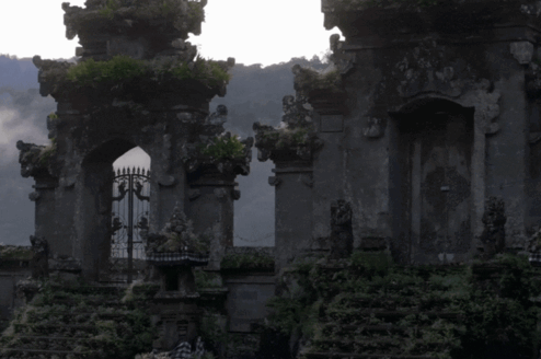 Adventure day in Bali exploring temples