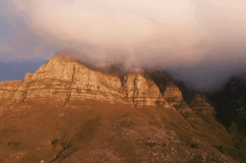 Table Mountain in Cape Town South Africa