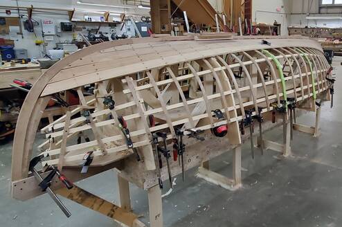 Traditionally-built Peapod