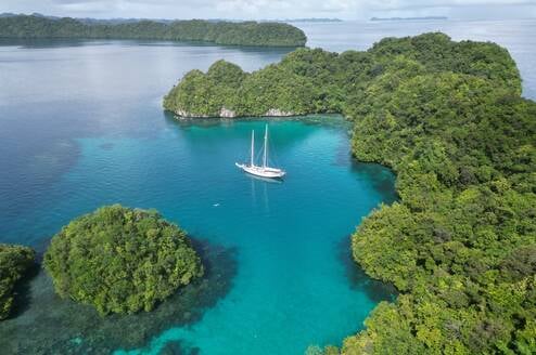 Arriving in Palau