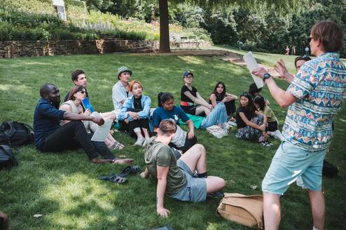 Experience sustainability in action as you learn outdoors, explore real urban challenges and discover how resilient cities are built.