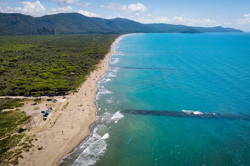Maremma coastline, Italy