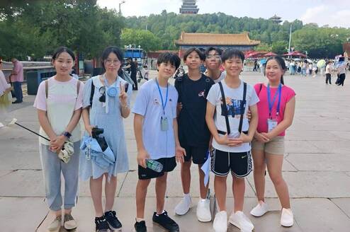 2025 Summer in front of the Forbidden City