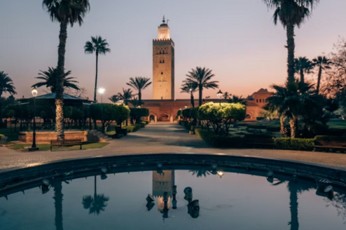 The spiritual heart of Marrakech. Standing at 77 meters tall, this 12th-century Almohad masterpiece is a landmark of Moroccan architecture.