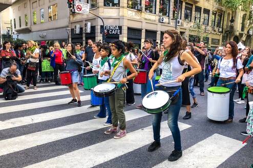 Protest in Argentina