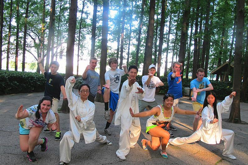 Study Tour group in Hangzhou
