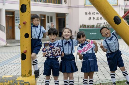 Young Chinese students