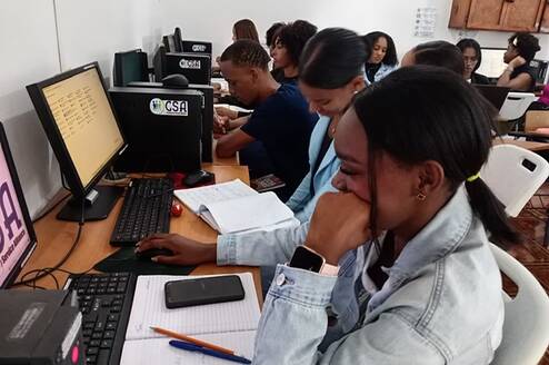 Engage with Dominican children and youth