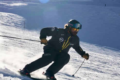 Skiing in Switzerland