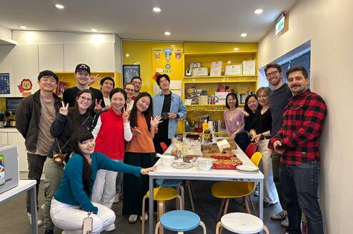 LTL Taipei staff and students together