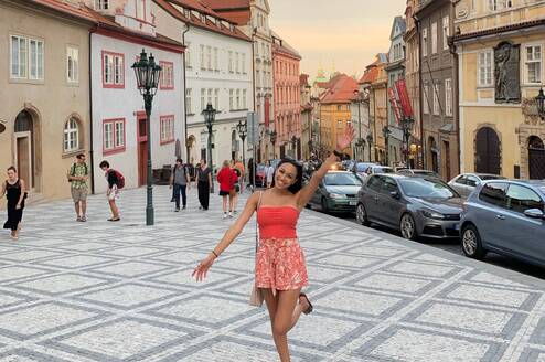 AIFS Abroad student in Prague, Czech Republic