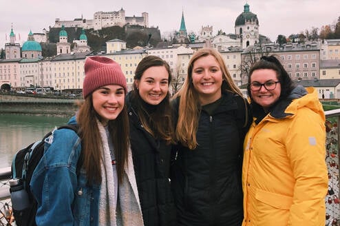 AIFS Abroad student in Salzburg, Austria