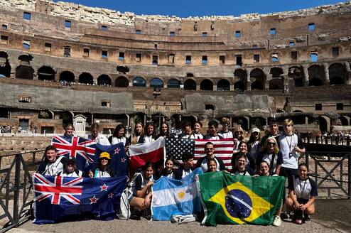 ICES Students in Italy