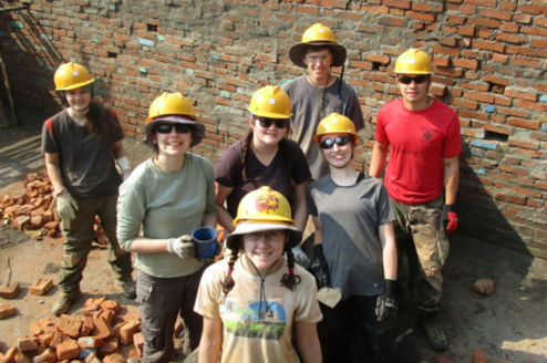 Construction volunteering
