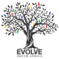 Wild fig tree with few colored leaves and EVOLVE South Africa logo at the bottom.