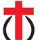 This is the official logo . It is red cross with black semi circle below it