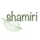 on our logo is a leaf and our name "Shamiri"