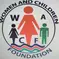 The logo shows a woman touching two children which is a sign of what we do as an organization