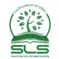 SLS logo green with white background