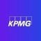 Logo of KPMG Chile. It has a blue and purple background with four white letters (KPMG) in the center of the image.
