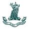 Greene's College Oxford Logo, Green Griffin with Latin Phrase 'Non Sine Numine'