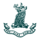 Greene's College Oxford Logo, Green Griffin with Latin Phrase 'Non Sine Numine'