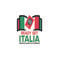 Ready Set Italia logo with Italian flag and passport