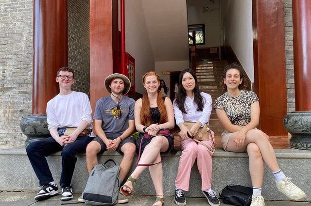 Shenzhen teachers out on a field trip