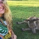 selfie with kangaroo