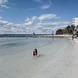 female on the beach