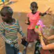 woman with children in Uganda