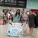 Lena Vivi with Edu-Pal China airport welcome