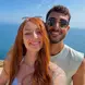 Stevie and her partner she met in Spain on her program with RVF