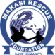 MRF LOGO: This logo is a global image which represents the world. Two people inside it, represent people who must live in a society in a mutual harmony whereby the weak person is being rescued by the stronger one. Blue color represents authority, loyalty, power and trust that the vulnerable need to build.  The white color is a symbol of guidance, innocence, purity, cleanness which represent simplicity, mental clarity and purification that all need for a better future.