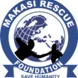 MRF LOGO: This logo is a global image which represents the world. Two people inside it, represent people who must live in a society in a mutual harmony whereby the weak person is being rescued by the stronger one. Blue color represents authority, loyalty, power and trust that the vulnerable need to build. The white color is a symbol of guidance, innocence, purity, cleanness which represent simplicity, mental clarity and purification that all need for a better future.