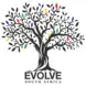 Wild fig tree with few colored leaves and EVOLVE South Africa logo at the bottom.