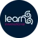 Learn International Logo - Navy and pink