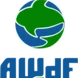 AWdF: Atlantic Whale and Dolphin Foundation Logo (blue and green image of a globe with whale outlines)