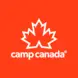 Camp Canada Logo White on Red