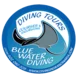 Blue Water Diving logo
