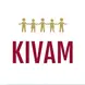 Five people holding each others hands in order to point to how KIVAM is bringing people in the community together and helping them. Underneath, there are the letters KIVAM written, which is the abbreviation for Kidron Valley Ministries 