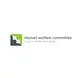 two people holding hand with text human welfare committee