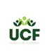 UCF in green text 