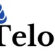 Telos with a flame over the T